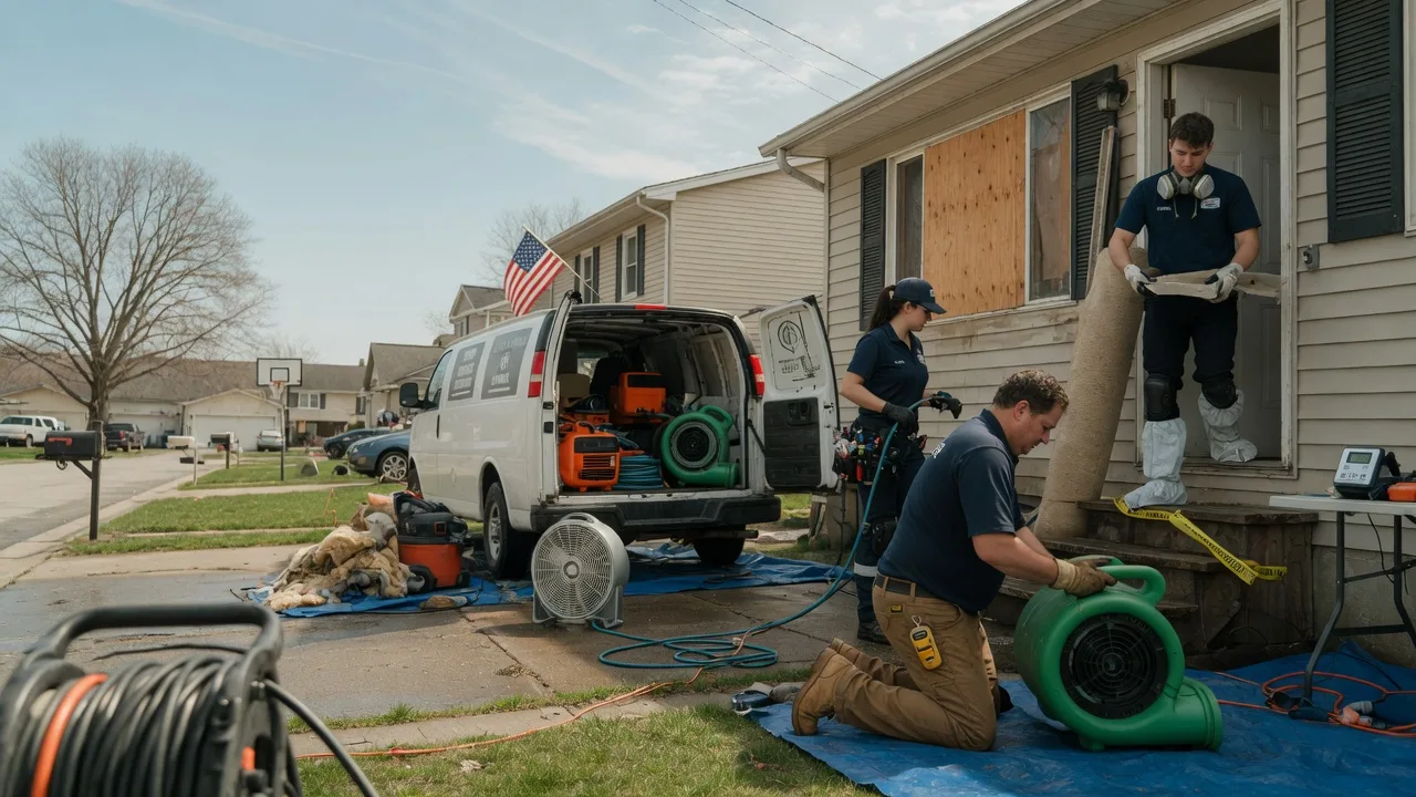 Water Damage Restoration in Winfield, MO near me
